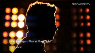 Kurt Calleja - This is the night (Мальта - Евровидение 2012)