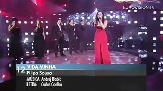Filipa Sousa - Vida Minha (Португалия - Евровидение 2012)